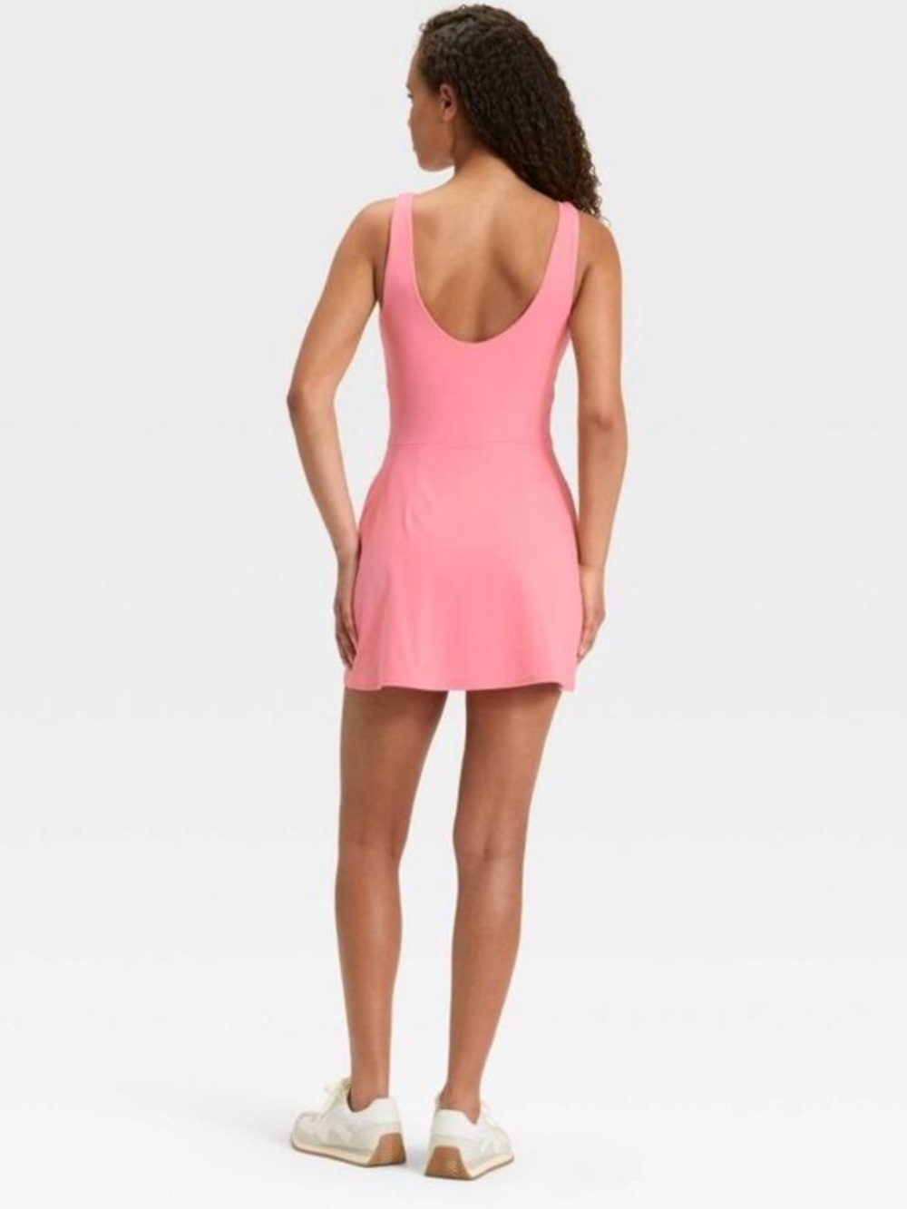JoyLab Pink Tie-Waist Athletic Skort Dress Tank XL NWT - Picture 2 of 3